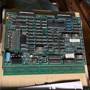 Vintage Tiger Road Capcom Romstar Arcade Game PCB Board Jamma Cx3
